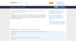 Desktop Screenshot of de.marketpublishers.com